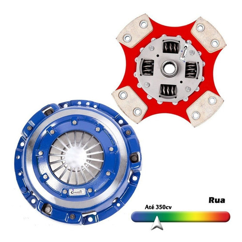 Embreagem Cerâmica 980lbs 4past. C/ Mola Ap 1.8 2.0 Gol