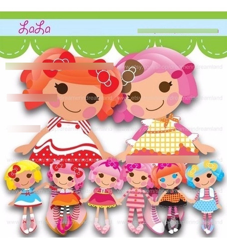 Kit Imprimible Lalaloopsy Imagenes Clipart Cod9