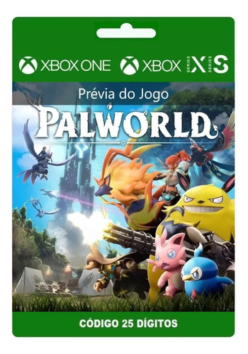 Palworld Xbox One E Xbox Series X|s - Código De 25 Dígitos