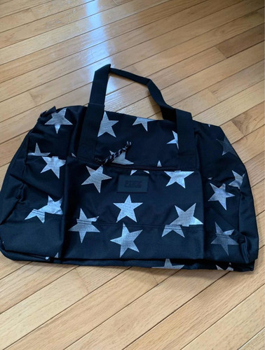 Imagen 5 de 9 de Victorias Secret Duffle Gym Bag Mochila Pink Estrellas