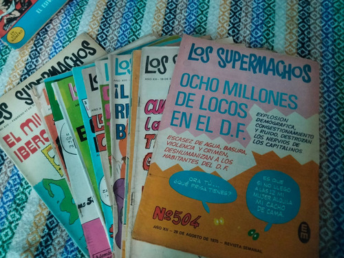 Los Supermachos Quinto Lote 15 Revistas De 80' # 504 A 581