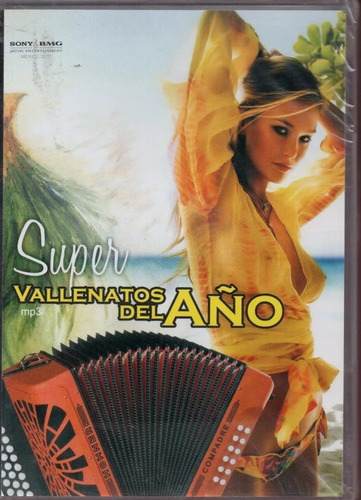 Cd-mp3 Super Vallenatos Del Año-diomedes -silvestre-