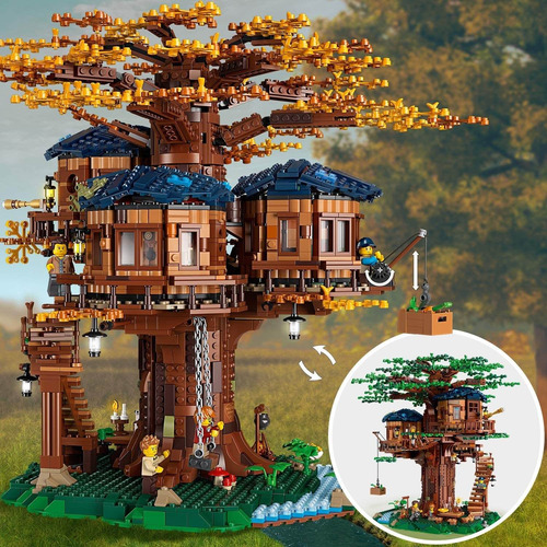 Kit De Armado Lego Ideas 21318, Casa Del Árbol , 3036 Piezas