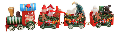 Adorno De Tren De Navidad, Decoración Navideña, Estatua C