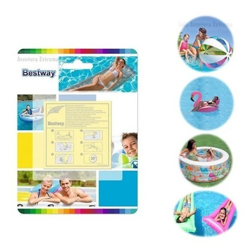 Adesivos Reparo De Piscinas E Infláveis Bestway