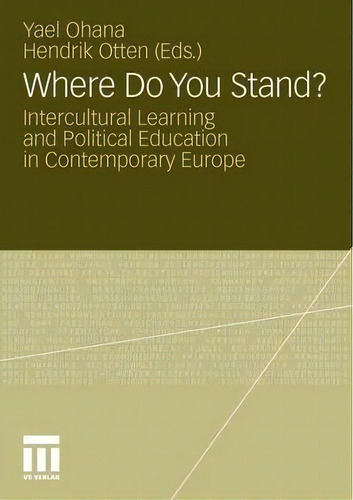 Where Do You Stand? 2012, De Yael Ohana. Editorial Gwv Fachverlage Gmbh, Tapa Blanda En Inglés