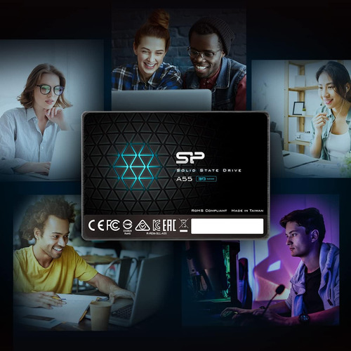 Sp 512gb Ssd 3d Nand A55 Slc Cache Performance Boost Sata...