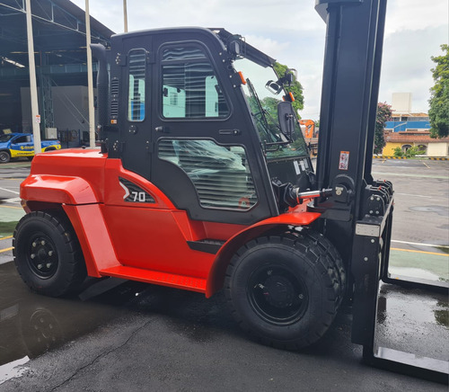 Empilhadeira Nova Diesel Cpcd70h 7ton Duplex 4mts Ar-cond.