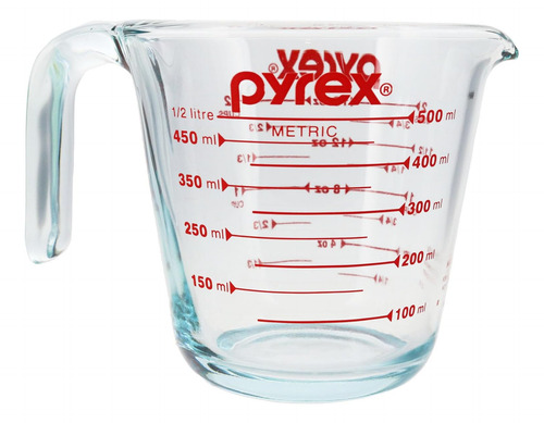 Taza De Medir De Vidrio Pyrex De 475 Ml Para Preparar Alimen