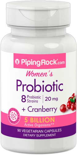 Probiotico Femenino 5 Billones + Cranberry Mujer Women 