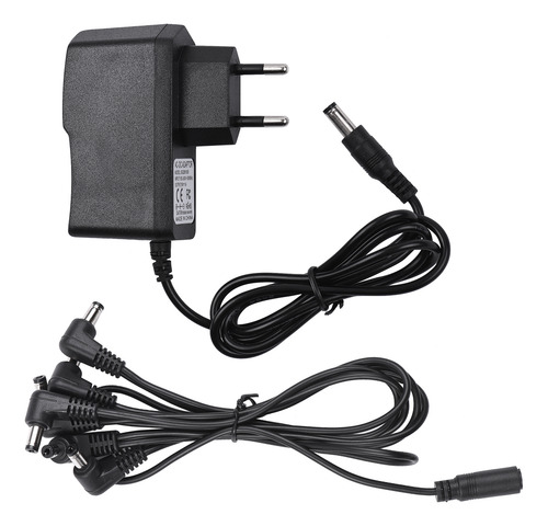 Adaptador De Alimentación Para Pedal De Efecto De 6 Vías