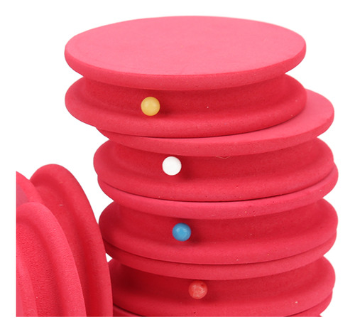 Bobina De Pesca De Espuma Rosa, 10 Bobinas Multiusos