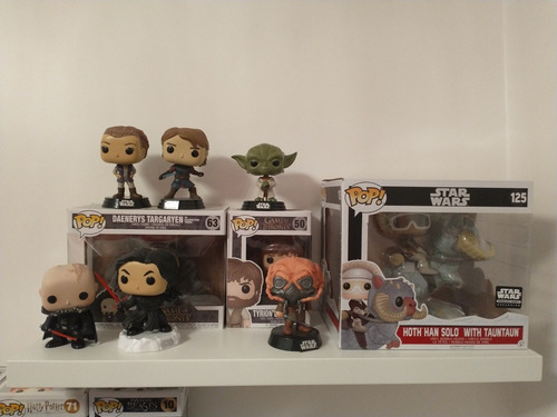 Funkos Pop Star Wars, Harry Potter, Marvel. Permuto. Cambio.