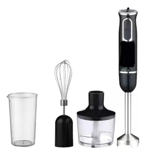 Potente Mixer Batidora Minipimer Procesador Oryx 600 W Negro