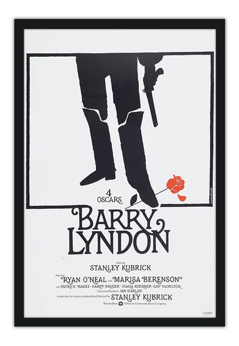 Quadro 64x94cm Barry Lyndon - Stanley Kubrick - Filmes - 59