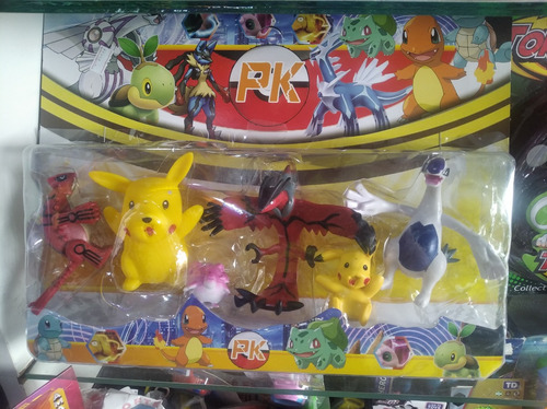 Boneco Pikachu Pokemon Kit