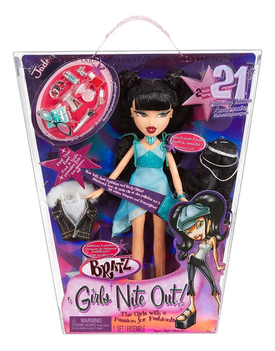 Bratz Girls Nite Out Edición Aniversario 21 Muñeca Jade