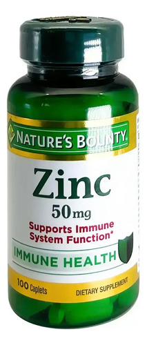 Zinc Premium 50mg 100 Capsulas Alta Potencia Inmunidad