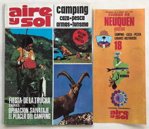 Aire Y Sol Nº 29 Caza Pesca Camping C/mapa Febrero 1975