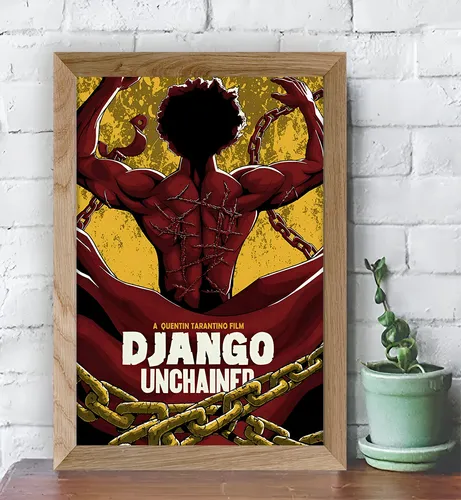 Cuadro Películas Y Series - Django Sin Cadenas - Pe0019