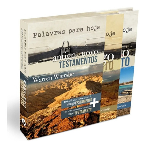 Caixa Palavras para hoje, de Wiersbe, Warren. Editora Ministérios Pão Diário, capa dura em português, 2017