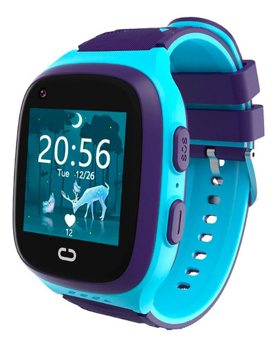 Smartwatch Reloj Lt31 Niños Rastreo Gps 4g Camara Celeste