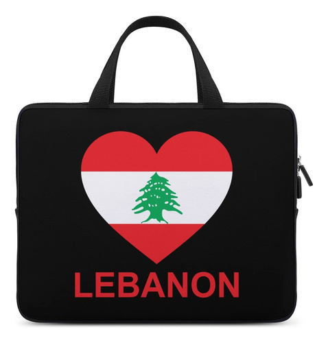 Love Lebanon Bolsa Delgada Para Computadora Portatil Diaria