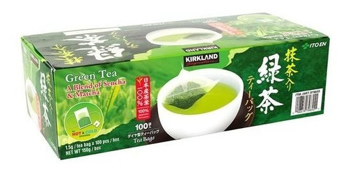 Té Verde Japones 100 Sobres - Unidad a $1055