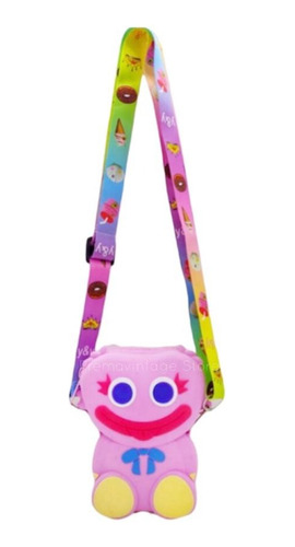 Cartera Kissy Missy Huggy Wuggy Poppy Play Time Goma Silicon