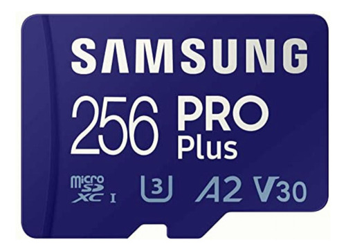 Samsung 256gb New Pro Plus Microsd Y Adaptador Mb-md256sa/am