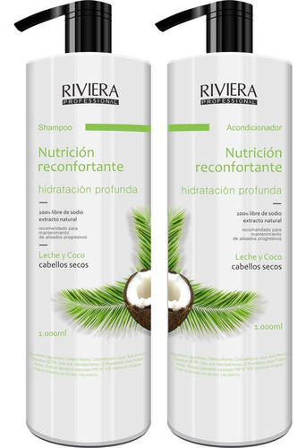 Shampoo + Acondicionador Cabellos Secos Riviera