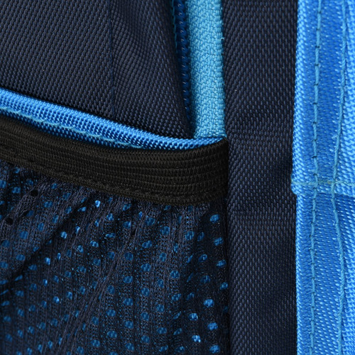 Mochila Hockey Porta Palo Simbra Reforzada Bolso Bolsillos Color Marino/turquesa