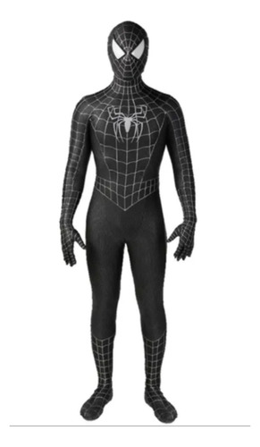 Disfraz Spiderman Negro Black Jovenes/adultos 