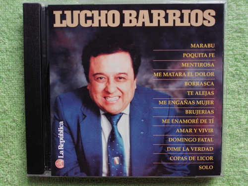 Eam Cd Lucho Barrios 14 Grandes Exitos Boleros Cantineros