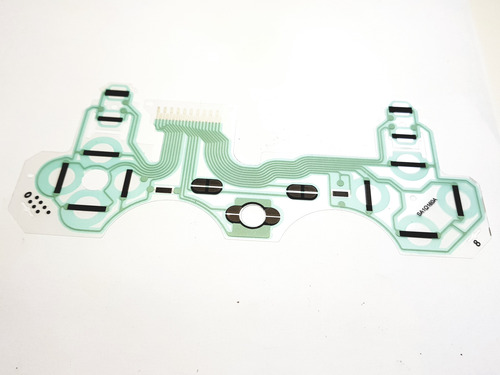 10 Flexível Manta Contato Fita Verde Compatível Controle Ps3