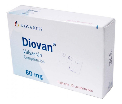 Diovan® 80mg X 30 Comprimidos | Valsartán