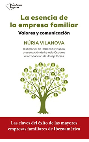 La Esencia De La Empresa Familiar, De Vilanova, Núria. Plataforma Editorial S.l., Tapa Blanda En Español