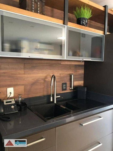 Imagem 15 de 30 de Apartamento Com 1 Dormitório À Venda, 77 M² Por R$ 1.350.000,00 - Jardim Anália Franco - São Paulo/sp - Ap7163