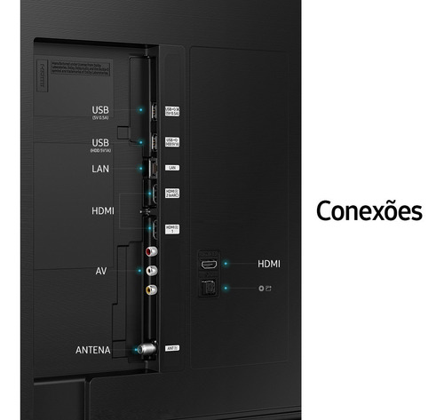 Imagem 7 de 10 de Samsung Smart Tv 60'' Qled 4k 60q65b 2022, Design Slim
