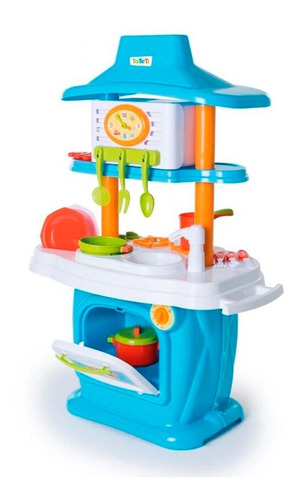 Cocina Juego C/ Horno Frigo Microondas Y+ Juguetes Niño Niña