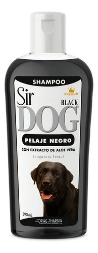 Shampoo Para Perro Sir Dog Pelaje Negro 390ml