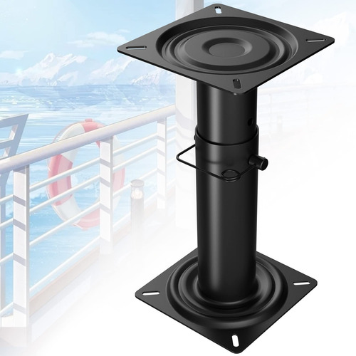 Pedestal Ajustable Para Asiento Barco Altura 11 ½ 17 ½ 