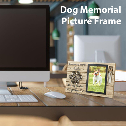 Marco De Fotos De Pérdida De Perro Marco De Fotos Conmemorat