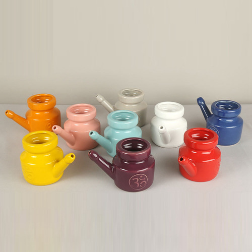 Bote De Limpieza Nasal Neti Pot De Cerámica S8350 Ml, Durade