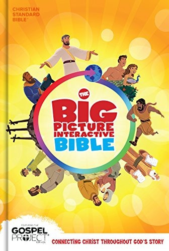 The Csb Big Picture Interactive Bible, Hardcover (the Big Pi