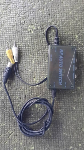 Imagen 3 de 5 de Convertidor Rf Auto Switch Con Adaptador De Corriente Nuevo