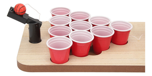 Juego De Mesa Beer Pong, Juego De Mesa Para Beber, Madera