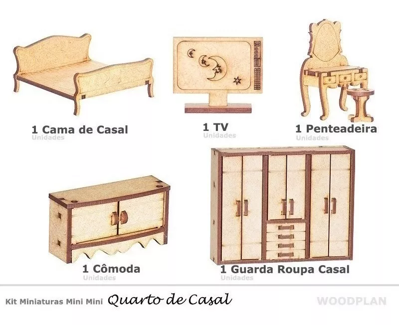 Segunda imagem para pesquisa de mini moveis para maquete