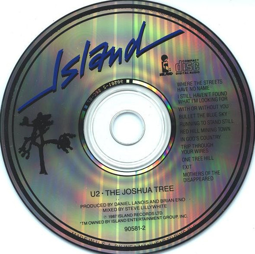 Cd U2 - Joshua Tree (Usado)