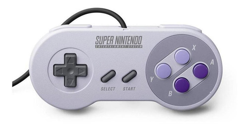 Imagen 2 de 2 de Nintendo Super NES Standard color gris